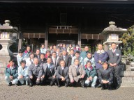 水口神社にて (1)